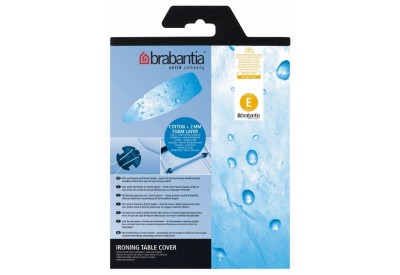 Brabantia Ironing Board Cover size E (135 x 49cm / 53 x 19inch)